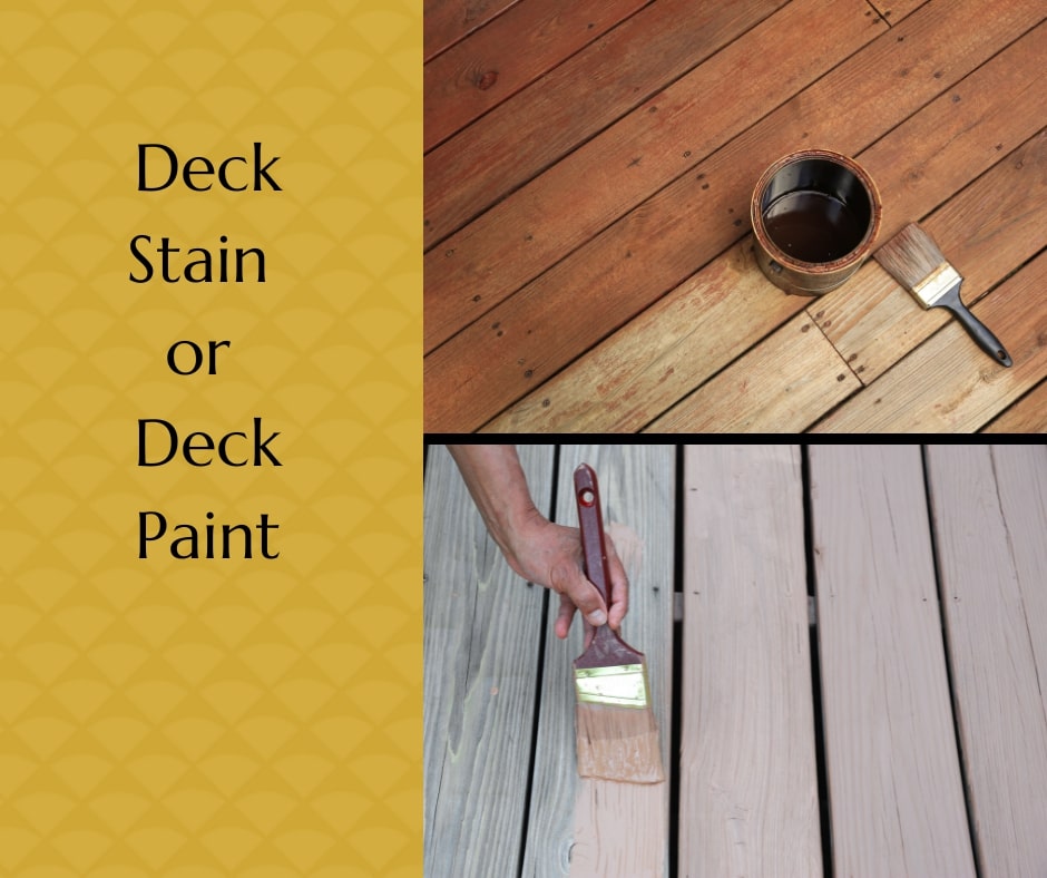 Deck Painting or Deck Staining: Everything You Need To Know